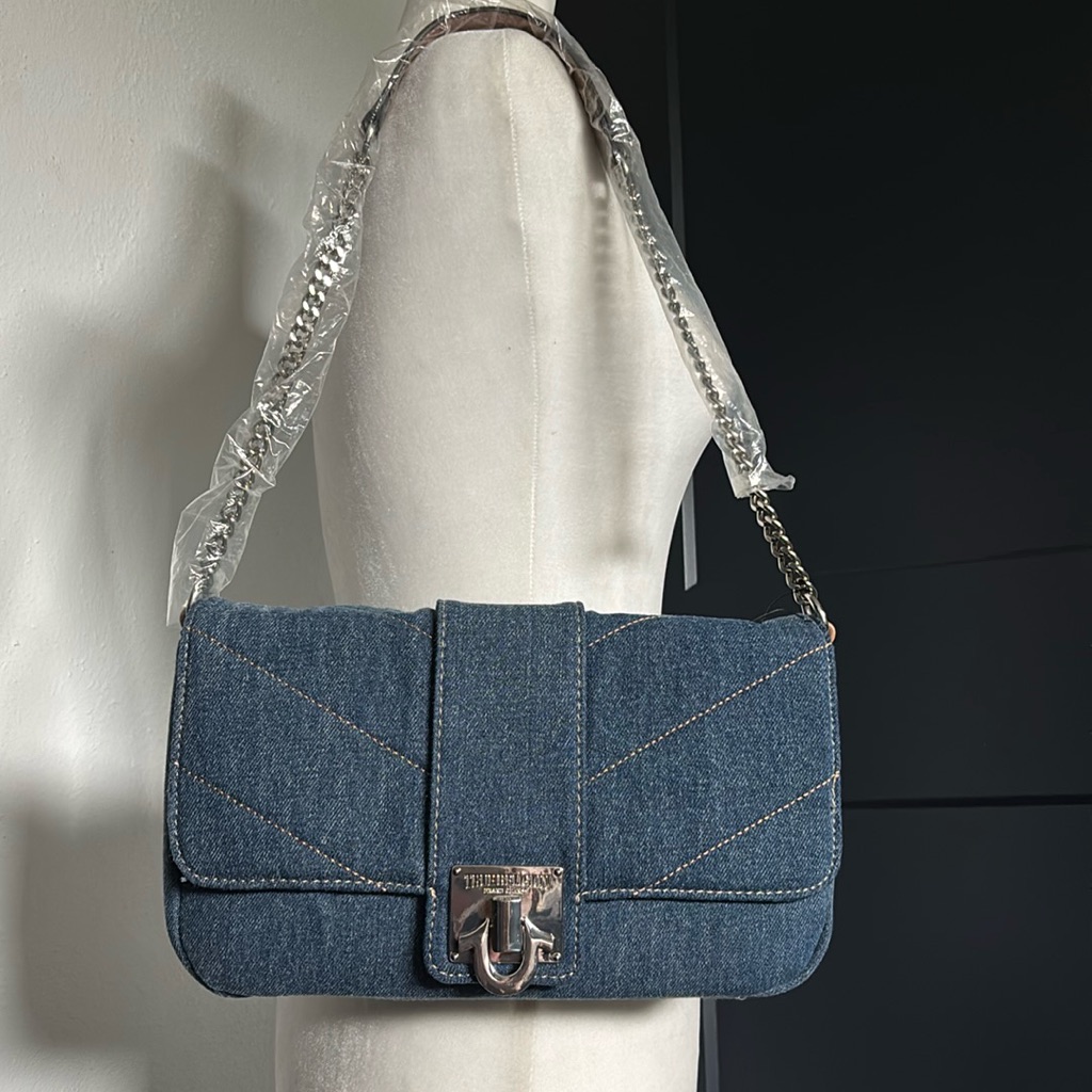 True Religion Denim Bag Nwt